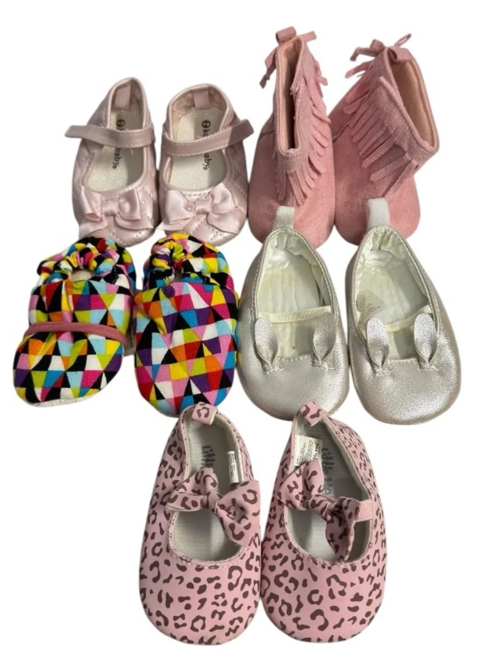 Baby Girl Shoe Bundle 3-6M Carter’s Old Navy More Dress Casual Lot 16 Pairs